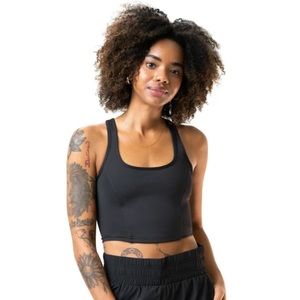 Balance Athletica Black Roam Tank Size M